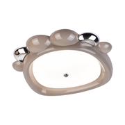 LED Chandelier 8057BN, 41W, Brown Acrylic, Light 3000K/4000K/6000K LED Chandeliers Προεπιλεγμένος τίτλος Alessandro Design