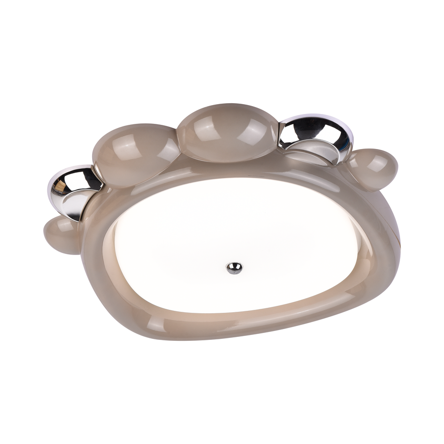 LED Chandelier 8057BN, 41W, Brown Acrylic, Light 3000K/4000K/6000K LED Chandeliers Προεπιλεγμένος τίτλος Alessandro Design