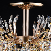 Crystal Chandelier PALERMO Eleganza 5xE14, Διάμετρος 50cm, Gold Crystal Chandeliers Προεπιλεγμένος τίτλος Alessandro Design