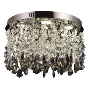 Crystal LED Chandelier LLC212/400BU Στρογγυλός, 22W, Κρύο/Ζεστό/Ουδέτερο φως, Κρύσταλλοι, Γυαλιστερό Chrome Crystal Chandeliers Προεπιλεγμένος τίτλος Alessandro Design
