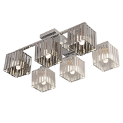 Georgian Chandelier, LC115/6, 6x E27, Chrome, Metal Classic Chandeliers Προεπιλεγμένος τίτλος Alessandro Design