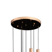 Κρυστάλλινος πολυέλαιος LED BEAMLUX Supremo, 22W, Ζεστό/Ουδέτερο/Κρύο φως, Διάμετρος 35cm Χρυσοί Κρύσταλλοι Πολυέλαιοι Προεπιλεγμένος τίτλος Alessandro Design