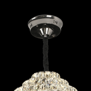 Πολυέλαιος Crystal Opal με τηλεχειριστήριο, 110W, Διάμετρος 35 cm, 3000K/4000/6000K, Γυαλιστερό Chrome, Ρυθμιζόμενο ύψος Crystal Chandeliers Προεπιλεγμένος τίτλος Alessandro Design
