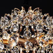 Crystal Chandelier CRYSTARA Nobile, 5x E14, Diameter 40cm, Shiny Gold Crystal Chandeliers Προεπιλεγμένος τίτλος Alessandro Design