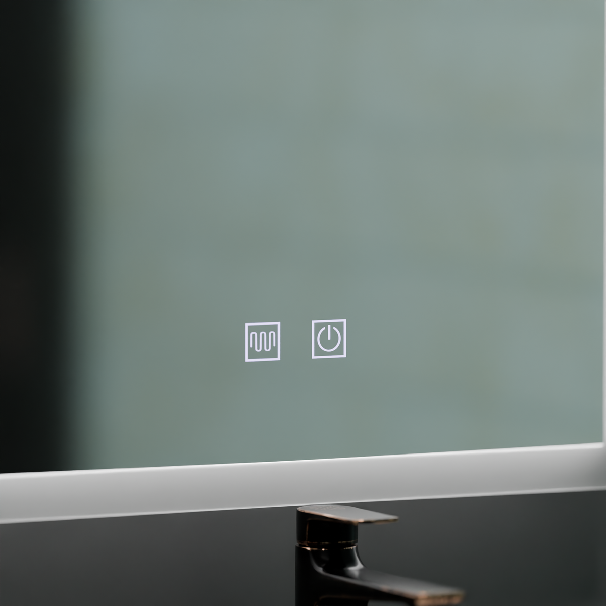 Ορθογώνιος καθρέφτης LED, 80x60cm, Touch VENERA, Σύστημα Demister, Dimmable Mirrors Korman E Προεπιλεγμένος τίτλος Alessandro Design