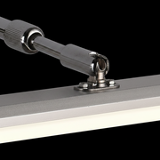 Φωτιστικό τοίχου BALATON LED, 10W, γραμμικό, Ζεστό/Ουδέτερο/Κρύο φως, Γυαλιστερό Chrome Εσωτερικά φώτα τοίχου Προεπιλεγμένος τίτλος Alessandro Design