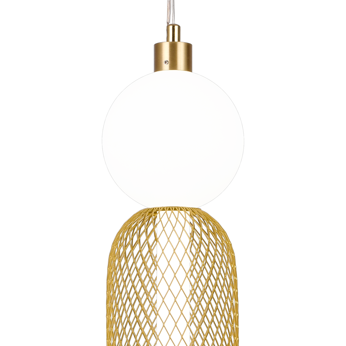 Κρεμαστός πολυέλαιος LED LM550/2GD, 11W, ελαφρύ 3000/4000/6000K, χρυσό, ρυθμιζόμενο ύψος Μοντέρνοι πολυέλαιοι Προεπιλεγμένος τίτλος Alessandro Design