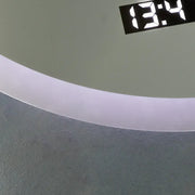 LED Στρογγυλός καθρέφτης, 70 cm, Elysee MotionGlow Marcello, Σύστημα αποθαμβώματος, Ρολόι & Θερμόμετρο, Καθρέφτες Dimabila Marcello Προεπιλεγμένος τίτλος Alessandro Design