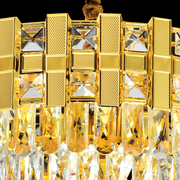 Cristal Candelabra BRAN Mango 8xE14, Διάμετρος 60cm, Γυαλιστερό χρυσό, Ρυθμιζόμενο ύψος Cristal Candelabra Προεπιλεγμένος τίτλος Alessandro Design