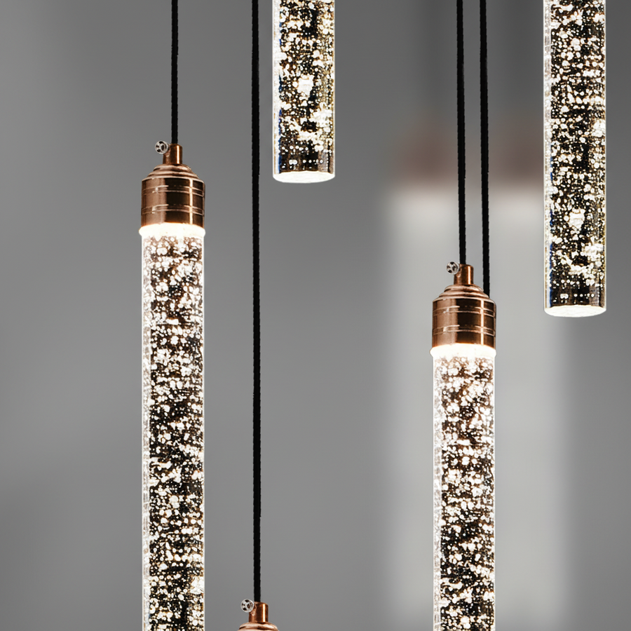 Κρυστάλλινος πολυέλαιος LED 21W, VERTILUX Supremo, Ζεστό/Ουδέτερο/Κρύο φως, Διάμετρος 35cm Χρυσοί Κρύσταλλοι Πολυέλαιοι Προεπιλεγμένος τίτλος Alessandro Design