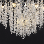 Crystal Candelabra CC9311/5CH, 5x E14, Διάμετρος 50 cm, Chrome Crystal Candelabra Προεπιλεγμένος τίτλος Alessandro Design