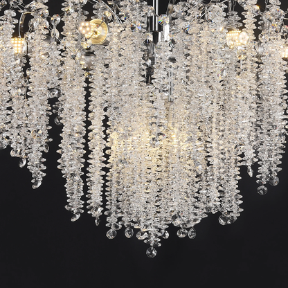 Crystal Candelabra CC9311/5CH, 5x E14, Διάμετρος 50 cm, Chrome Crystal Candelabra Προεπιλεγμένος τίτλος Alessandro Design