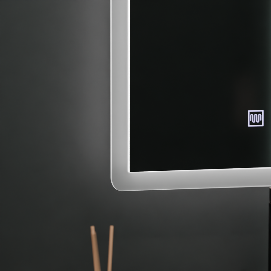 Ορθογώνιος καθρέφτης LED, 80x60cm, Touch VENERA, Σύστημα Demister, Dimmable Mirrors Korman E Προεπιλεγμένος τίτλος Alessandro Design
