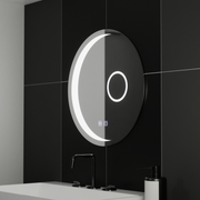 LED Στρογγυλός καθρέφτης, 80cm, Orbis Touch, Σύστημα Demister, Dimmable, E31S/80X80 Mirrors Korman E Προεπιλεγμένος τίτλος Alessandro Design