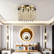 Crystal LED Chandelier LLC213/400GD Στρογγυλός, 22W, Δροσερό/Ζεστό/Ουδέτερο φως, Crystal, Gold Crystal Chandeliers Προεπιλεγμένος τίτλος Alessandro Design