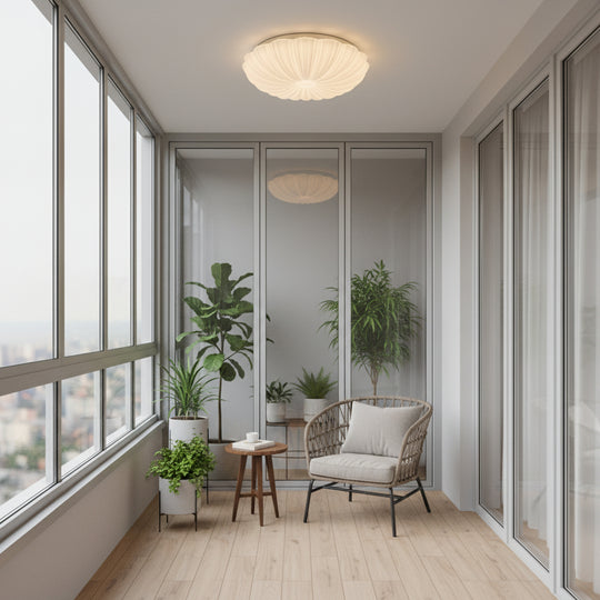 Φωτιστικό οροφής LED Margareta 23 cm, 22W, 3000K / 4000K / 6000K, Λευκά, μεταλλικά και ακρυλικά φωτιστικά οροφής LED Προεπιλεγμένος τίτλος Alessandro Design