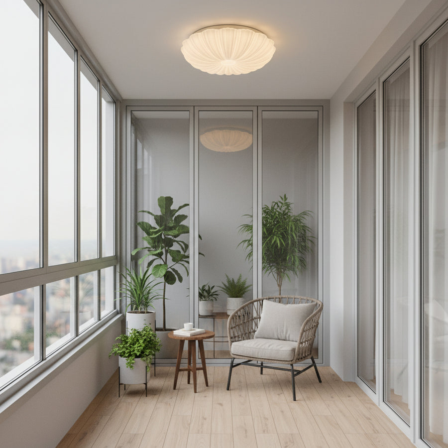 Φωτιστικό οροφής LED Margareta 23 cm, 22W, 3000K / 4000K / 6000K, Λευκά, μεταλλικά και ακρυλικά φωτιστικά οροφής LED Προεπιλεγμένος τίτλος Alessandro Design