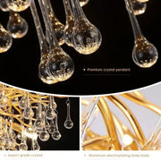 Crystal Chandelier Muhammad 10x G9 Diameter 80cm Gold Crystal Chandeliers Προεπιλεγμένος τίτλος Alessandro Design