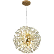 MINUET Crystal Chandelier 8x G9, Διάμετρος 40cm, Γυαλιστερό Χρυσό, Ρυθμιζόμενο ύψος Μοντέρνοι Πολυέλαιοι Προεπιλεγμένος τίτλος Alessandro Design