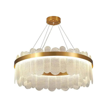 Πολυέλαιος LED με τηλεχειριστήριο Alvaro 128W Dimable Golden Candelabre Cristal Προεπιλεγμένος τίτλος Alessandro Design