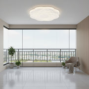 Φωτιστικό οροφής LED λουλουδιών 23 cm, 22W, 3000K / 4000K / 6000K, Λευκά, μεταλλικά και ακρυλικά φωτιστικά οροφής LED Προεπιλεγμένος τίτλος Alessandro Design