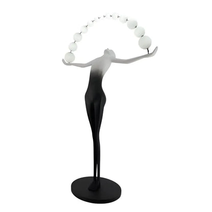 Amato Φωτιστικό δαπέδου LED 24W 4000K Black Metal Veioze & Φωτιστικό δαπέδου Προεπιλεγμένος τίτλος Alessandro Design