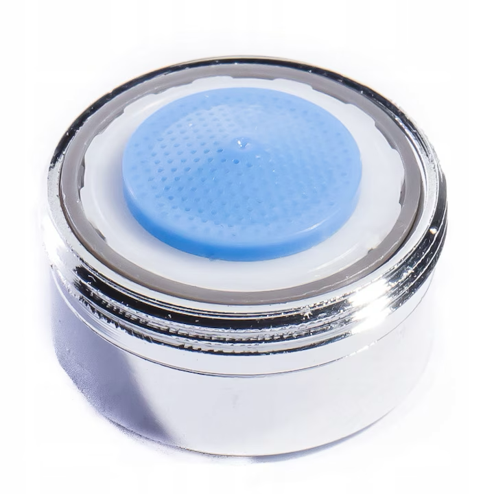 Brass Faucet Aerator Strainer, Polished Chrome Exterior νήμα 2cm – Εξοικονόμηση νερού και Uniform Jet Faucet Accessories Προεπιλεγμένος τίτλος Alessandro Design