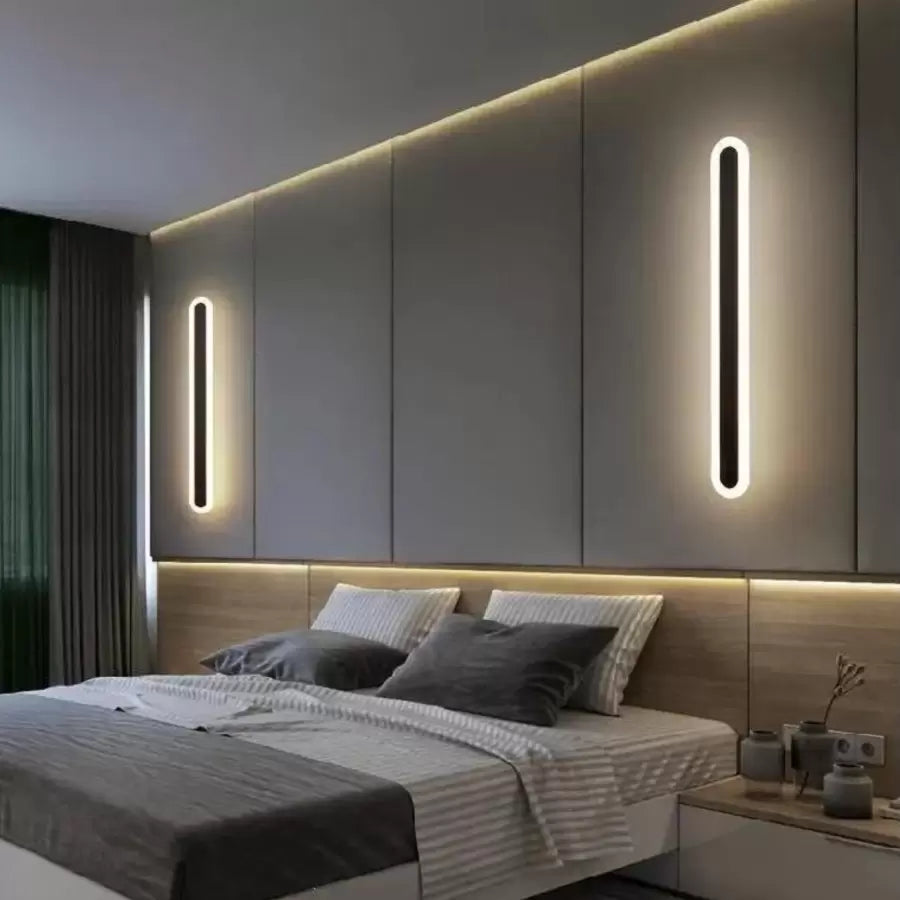 Callen LED φωτιστικό τοίχου 28W Μαύρα Φώτα εσωτερικού χώρου Προεπιλεγμένος τίτλος Alessandro Design
