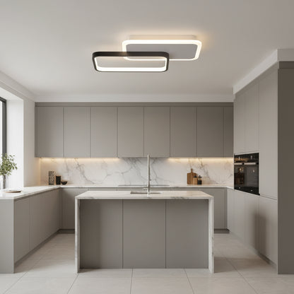CAROLINA LED Πολυέλαιος 31W, 2 Στοιχείων, Κρύο/Ζεστό/Ουδέτερο φως, Μαύρο