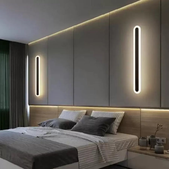 Caspian LED φωτιστικό τοίχου 15W Μαύρα Εσωτερικά φώτα τοίχου Προεπιλεγμένος τίτλος Alessandro Design