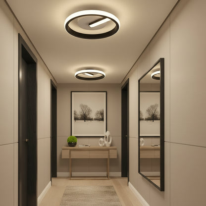 Πολυέλαιος LED VICTORIA 19W, Στρογγυλό, Κρύο/Ζεστό/Ουδέτερο φως, Μαύρο, Λευκό Εφαρμοσμένο LED Πολυέλαιοι Προεπιλεγμένος τίτλος Alessandro Design