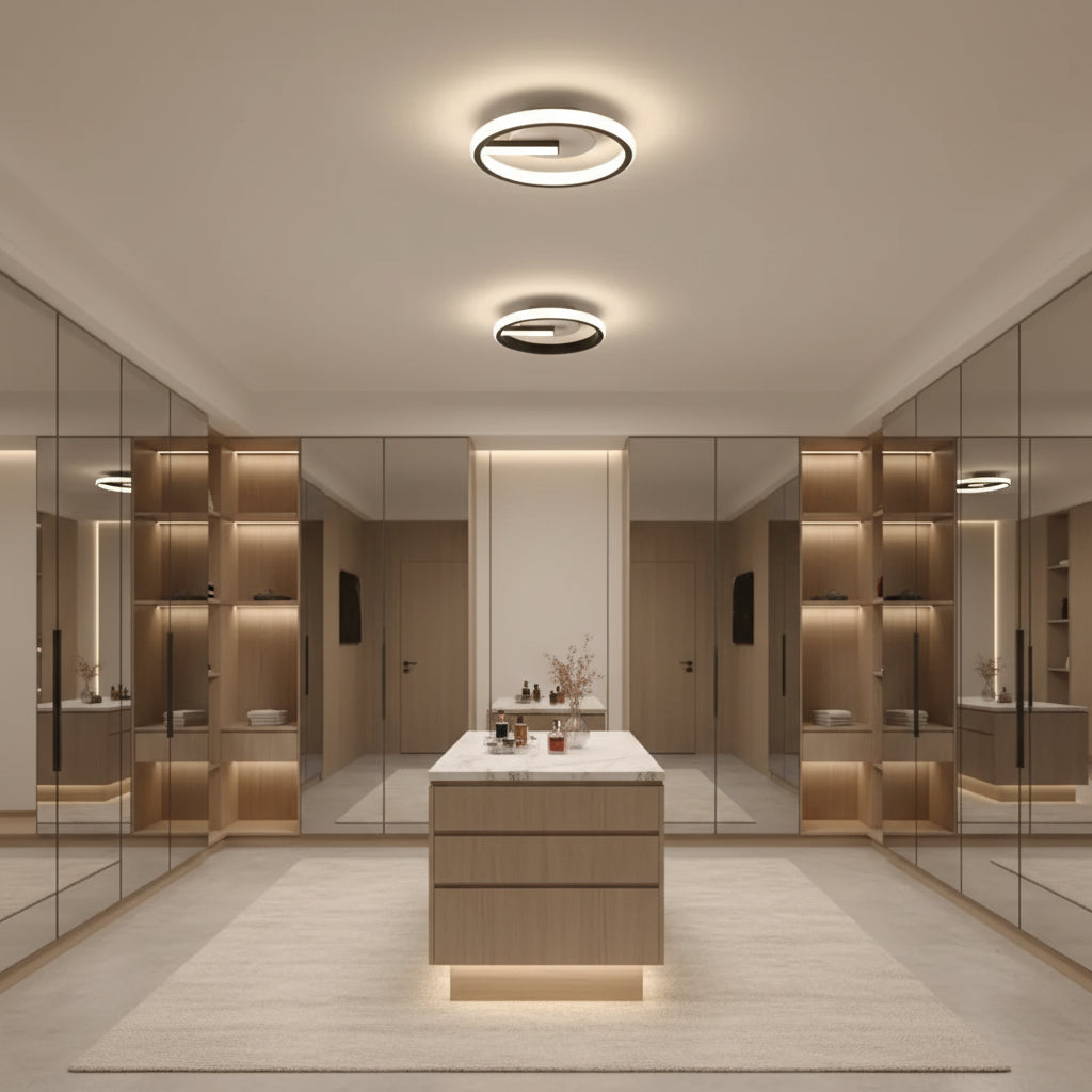 Πολυέλαιος LED VICTORIA 19W, Στρογγυλό, Κρύο/Ζεστό/Ουδέτερο φως, Μαύρο, Λευκό Εφαρμοσμένο LED Πολυέλαιοι Προεπιλεγμένος τίτλος Alessandro Design