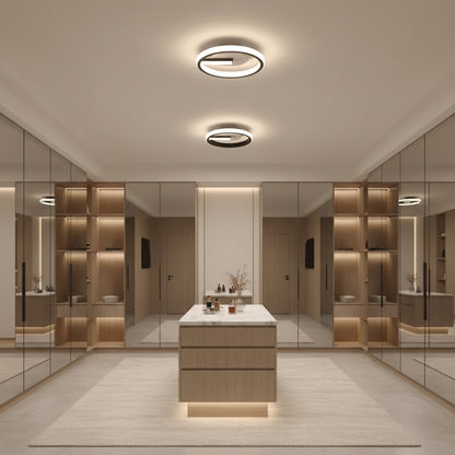 Πολυέλαιος LED VICTORIA 19W, Στρογγυλό, Κρύο/Ζεστό/Ουδέτερο φως, Μαύρο, Λευκό Εφαρμοσμένο LED Πολυέλαιοι Προεπιλεγμένος τίτλος Alessandro Design