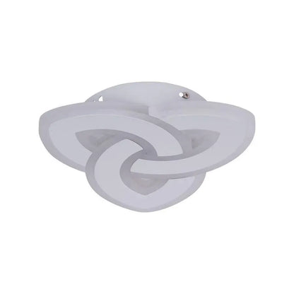 Πολυέλαιος LED SAGEATA 48W, Διάμετρος 20cm, Κρύο/Ζεστό/Ουδέτερο φως, Λευκός πολυέλαιος LED Προεπιλεγμένος τίτλος Alessandro Design