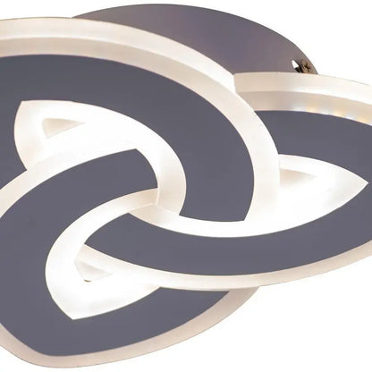 Πολυέλαιος LED SAGEATA 48W, Διάμετρος 20cm, Κρύο/Ζεστό/Ουδέτερο φως, Λευκός πολυέλαιος LED Προεπιλεγμένος τίτλος Alessandro Design