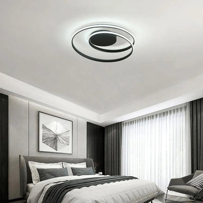 Πολυέλαιος LED με τηλεχειριστήριο VECTOR ARCADIA 56W, Κρύο/Ζεστό/Ουδέτερο φως, Ρυθμιζόμενο, Μαύροι πολυέλαιοι LED με τηλεχειριστήριο Προεπιλεγμένος τίτλος Alessandro Design