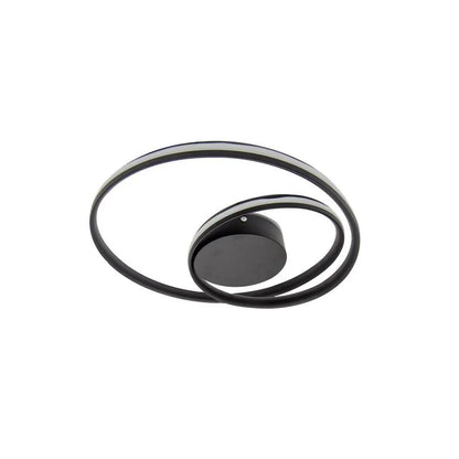 Πολυέλαιος LED με τηλεχειριστήριο VECTOR ARCADIA 56W, Κρύο/Ζεστό/Ουδέτερο φως, Ρυθμιζόμενο, Μαύροι πολυέλαιοι LED με τηλεχειριστήριο Προεπιλεγμένος τίτλος Alessandro Design