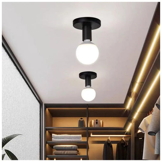 MODERNIST Chandelier Mono 1x E27, Black, Modern Design Luster Industrial Προεπιλεγμένος τίτλος Alessandro Design