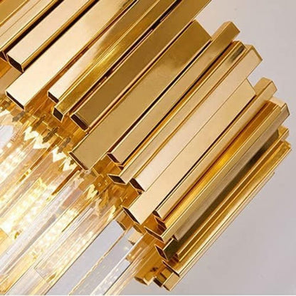 Φωτιστικό πολυελαίου BLOIS Piccolo Cristal, 2xE14, χρυσό προεπιλεγμένα φώτα τοίχου εσωτερικού χώρου Τίτλος Alessandro Design