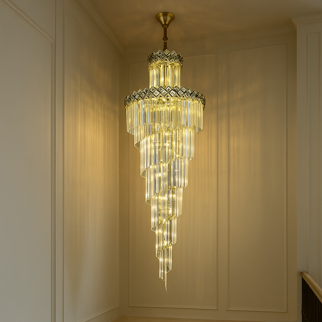 Crystal Chandelier WINDSOR Ascender, 26xE14, Διάμετρος 60cm, Γυαλιστερό Chrome, Ρυθμιζόμενο ύψος Crystal Chandeliers Προεπιλεγμένος τίτλος Alessandro Design