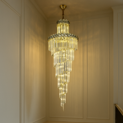 Crystal Chandelier WINDSOR Ascender, 26xE14, Διάμετρος 60cm, Γυαλιστερό Chrome, Ρυθμιζόμενο ύψος Crystal Chandeliers Προεπιλεγμένος τίτλος Alessandro Design