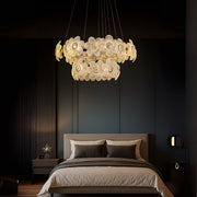Crystal Candelabra Cadenza Largo, Διάμετρος 76cm, 132W, 3000K4000K6000K, Ρυθμιζόμενο ύψος, Gold Crystal Candelabra Προεπιλεγμένος τίτλος Alessandro Design