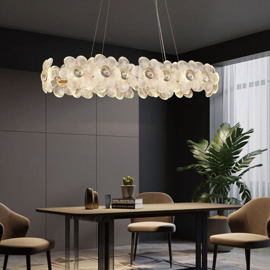 Crystal Chandelier Cadenza Allegro, 80W, Ζεστό/Ουδέτερο/Ψυχρό φως, Ρυθμιζόμενο ύψος, Χρυσοί Κρυστάλλοι Πολυέλαιοι Προεπιλεγμένος τίτλος Alessandro Design