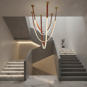 Μοντέρνο Candelabra, LED, ARIA Largo, 34W, Ζεστό φως, Καφέ Μοντέρνο Candelabra Προεπιλεγμένος τίτλος Alessandro Design