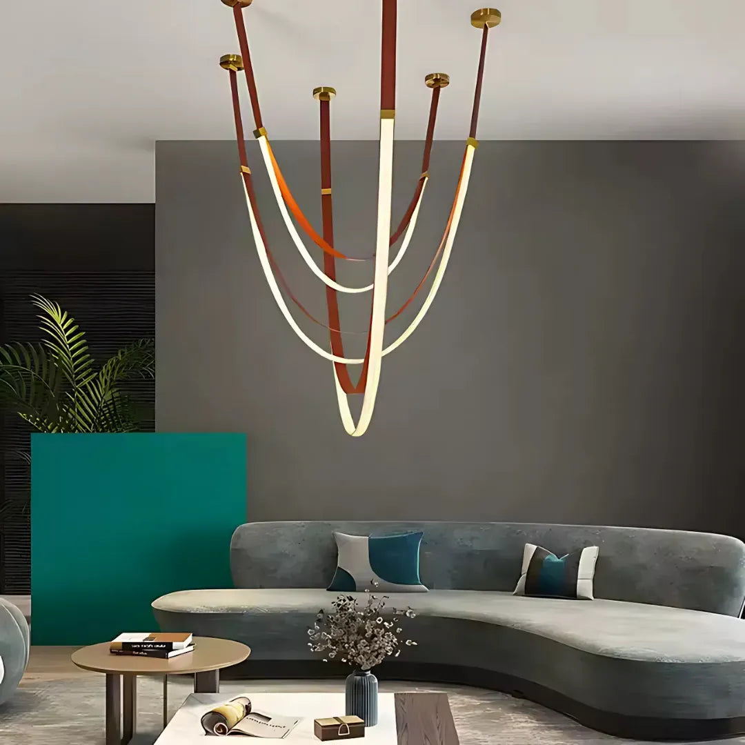 Μοντέρνο Candelabra, LED, ARIA Largo, 34W, Ζεστό φως, Καφέ Μοντέρνο Candelabra Προεπιλεγμένος τίτλος Alessandro Design