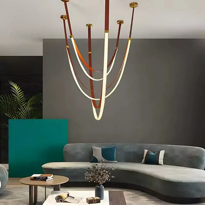 Μοντέρνο Candelabra, LED, ARIA Largo, 34W, Ζεστό φως, Καφέ Μοντέρνο Candelabra Προεπιλεγμένος τίτλος Alessandro Design