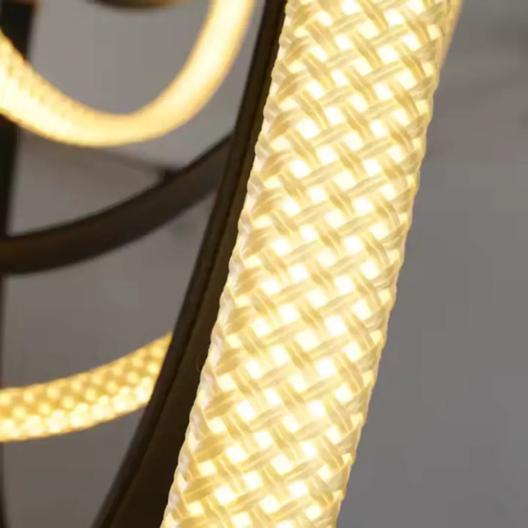 Modern Chandelier, LED, ARIA Largo, 31W, Warm light, Black Modern Chandeliers Προεπιλεγμένος τίτλος Alessandro Design