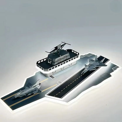 Πολυέλαιος LED AIRCRAFT για παιδιά, 128W, Κρύο/Ζεστό/Ουδέτερο φως, Aeronautical Grey Children's Chandeliers Προεπιλεγμένος τίτλος Alessandro Design