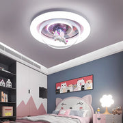 Πολυέλαιος UNICORN LED, 60W, 50cm, Κρύο/Ζεστό/Ουδέτερο φως, Ροζ Παιδικοί πολυέλαιοι Προεπιλεγμένος τίτλος Alessandro Design