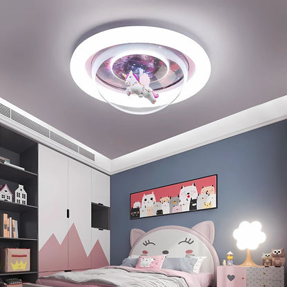 Πολυέλαιος UNICORN LED, 60W, 50cm, Κρύο/Ζεστό/Ουδέτερο φως, Ροζ Παιδικοί πολυέλαιοι Προεπιλεγμένος τίτλος Alessandro Design